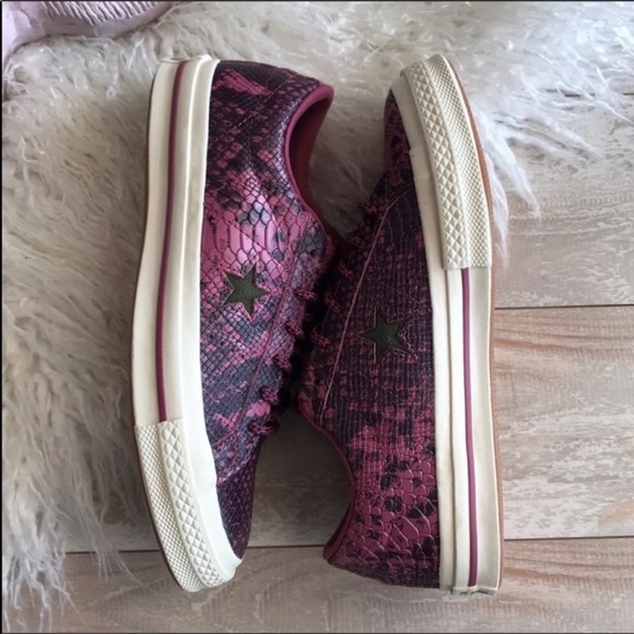 NWT converse one star OX snakeskin - Picture 5 of 8